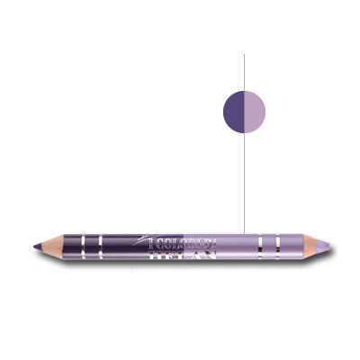 I colori di helan bio matita duo occhi glicine viola