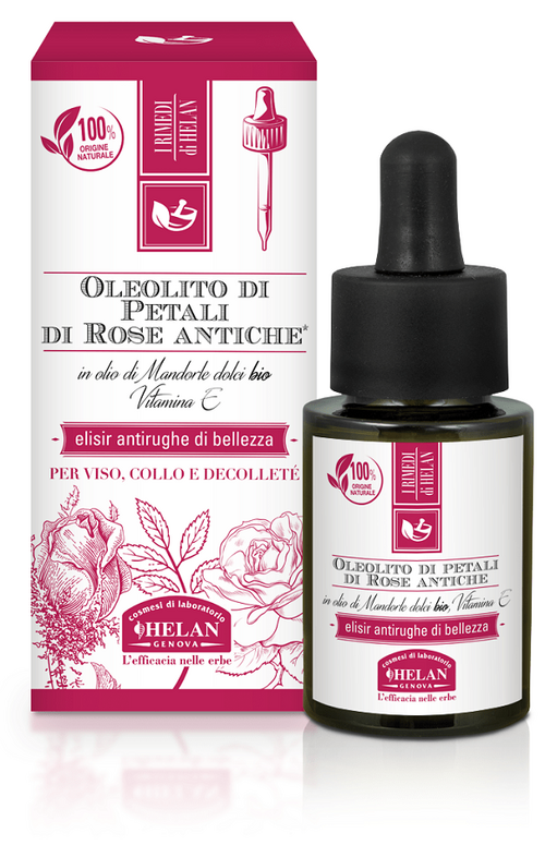 I rimedi di helan oleolito di petali di rose antiche 15 ml