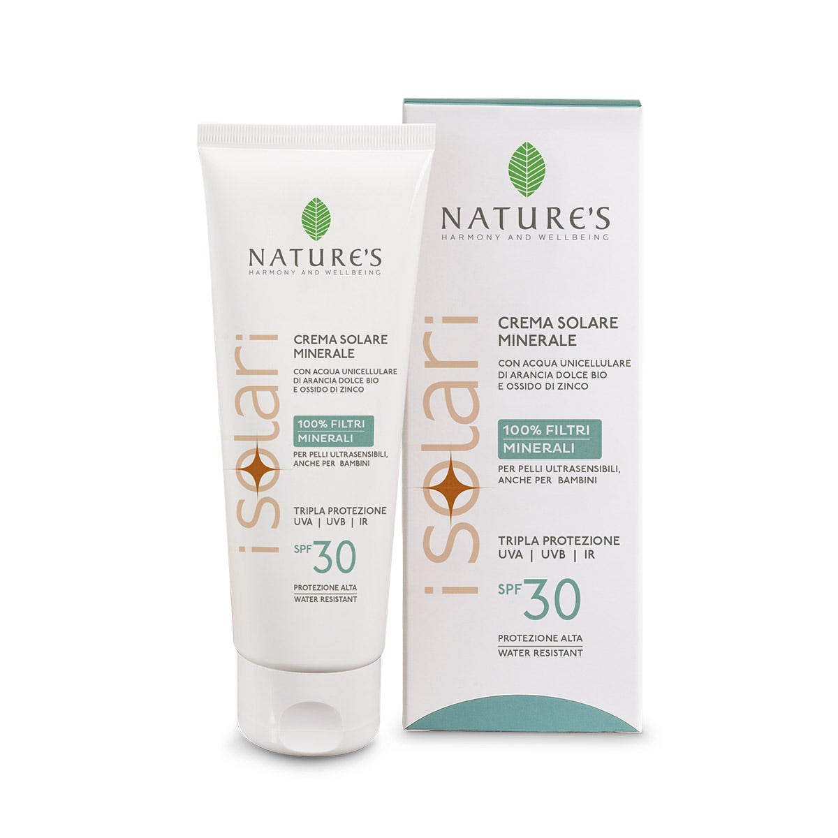 I solari crema viso corpo spf30
