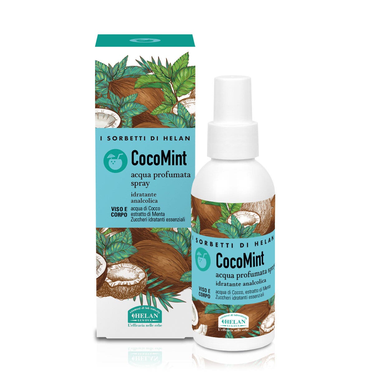 I sorbetti di helan cocomint acqua profumata spray idratante analcolica 100ml