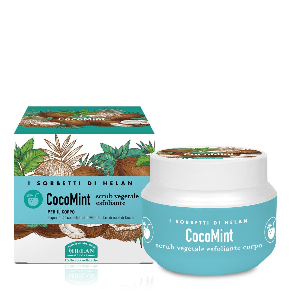 I sorbetti di helan cocomint scrub vegetale esfoliante 150ml