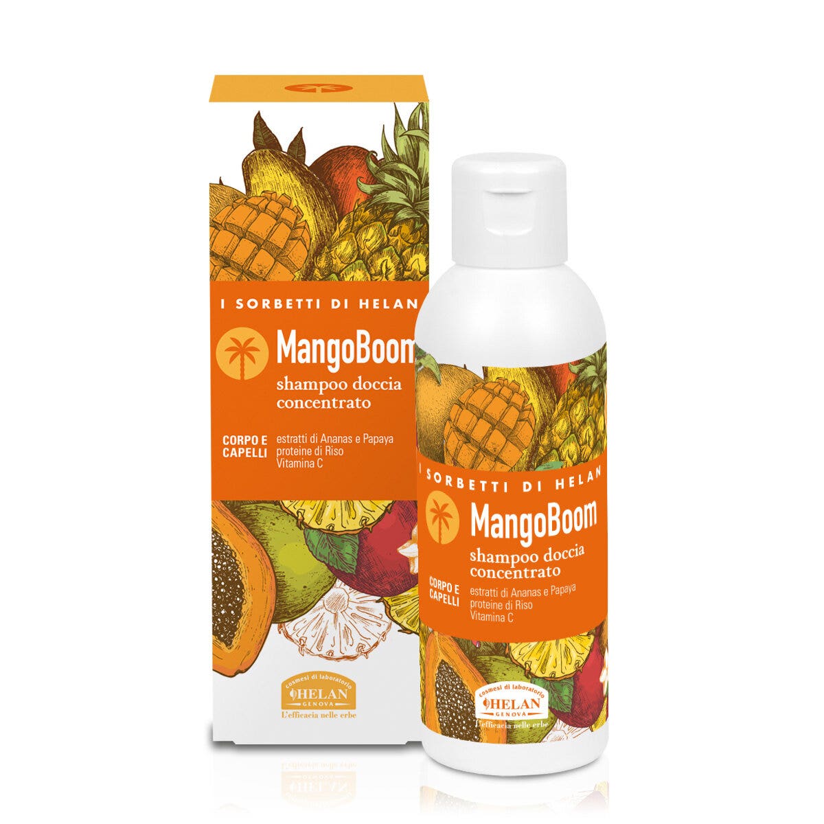 I sorbetti di helan mangoboom shampoo doccia concentrato 150ml