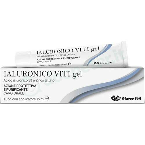 Ialuronico Viti Gel Orale Ad Azione Protettiva Purificante 15ml