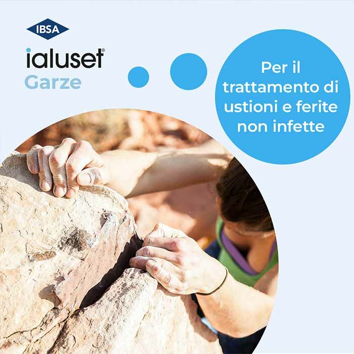 Ialuset Garze Sterili Impregnate 10x10 cm 10 Pezzi
