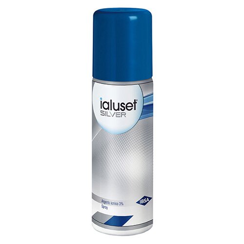 Ialuset Silver Spray Trattamento Lesioni Cutanee 125 ml