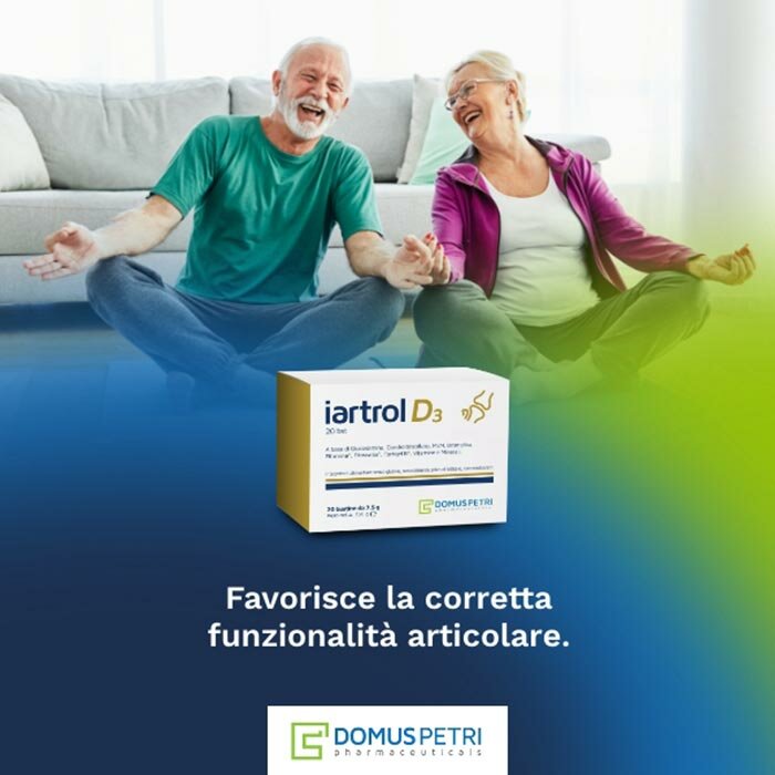 Iartrol D3 Benessere Articolare e Osseo 20 bustine