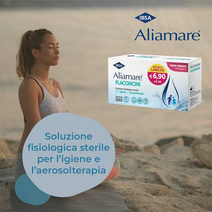 Ibsa Aliamare Soluzione Fisiologica 30 Flaconcini da 5 ml