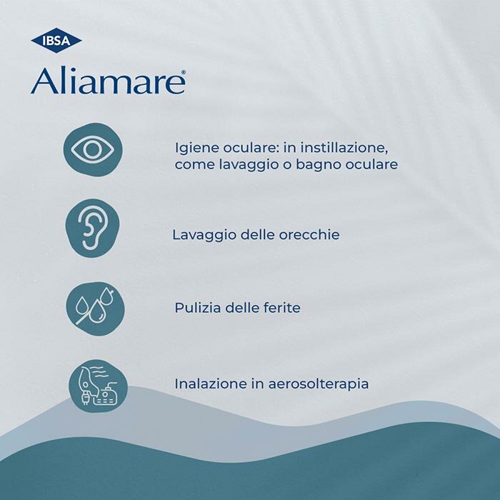Ibsa Aliamare Soluzione Fisiologica 30 Flaconcini da 5 ml