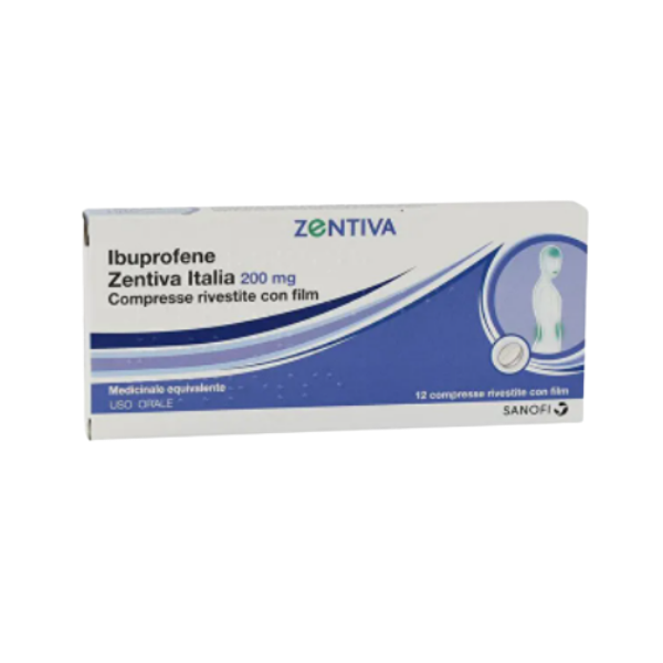 Ibuprofene zent it 12 compresse 200mg
