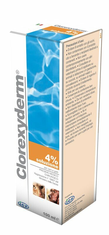 ICF Clorexyderm 4% Soluzione Schiuma Disinfettante Cute 100ml
