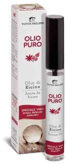 Idrapelle olio di ricino oliopuro ciglia 10 ml