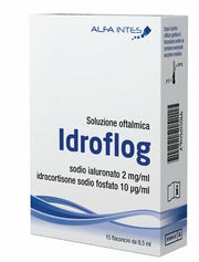 Idroflog Soluzione Oftalmica Monodose 15 flaconcini