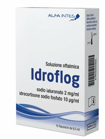 Idroflog Soluzione Oftalmica Monodose 15 flaconcini