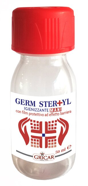 Igienizzante protettivo mani germ ster+yl flacone 50 ml