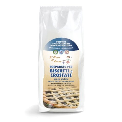 Il pane di anna preparato per crostate senza glutine e senzalatte 500 g