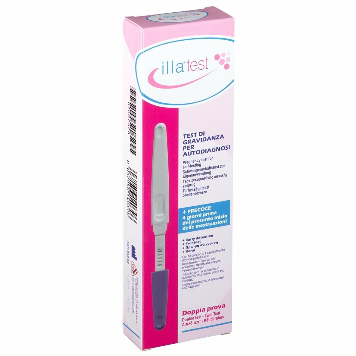 Illa test di gravidanza doppiaprova 2 stick