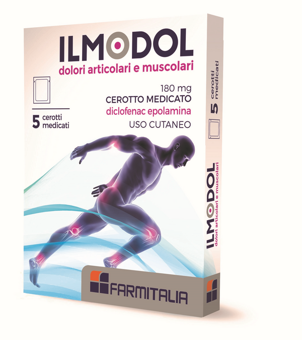 Ilmodol dolori articolari e muscolari 5 cerotti medicati 180mg