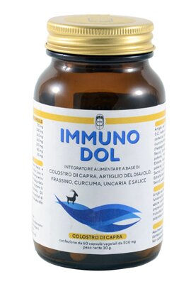 Immuno dol colostro di capra dolori 60 capsule vegetali