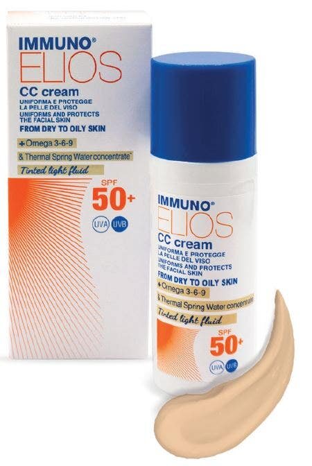 Immuno elios cold cream cream spf50+ tinted light 40 ml
