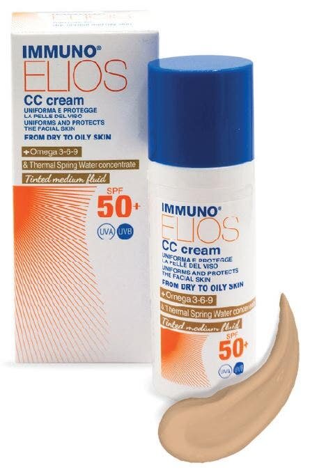 Immuno elios cold cream cream spf50+ tinted medium 40 ml