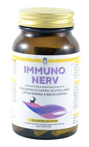 Immuno nerv colostro di capra sistema nervoso 60 capsule vegetali