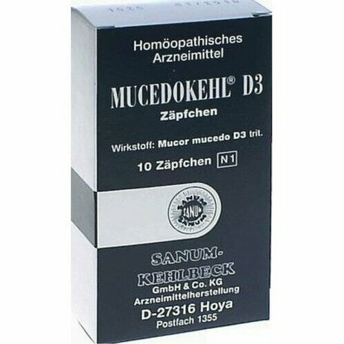 IMO Sanum Mucedokehl D3 Medicinale Omeopatico 10 Supposte