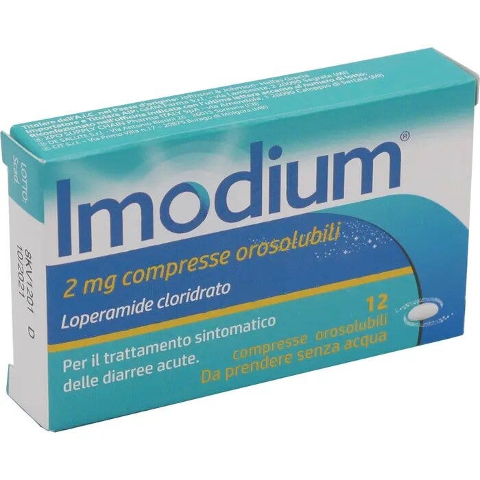 Imodium 8 capsule rigide 2mg