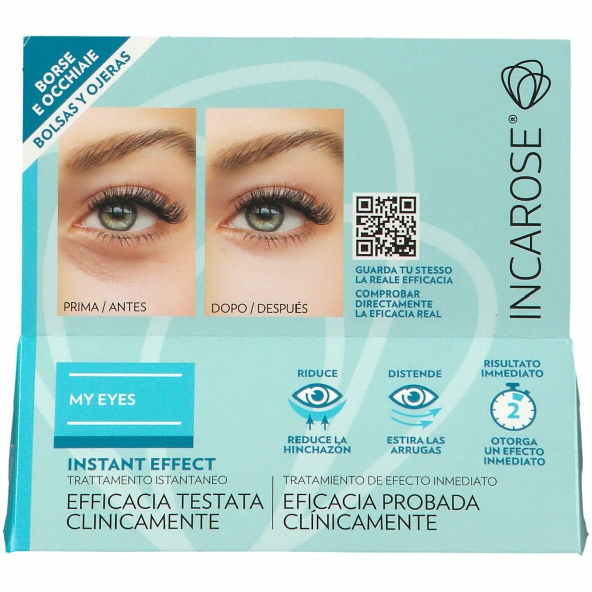 Incarose my eyes instant effect 8 ml