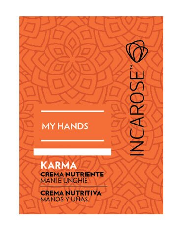 Incarose my hands karma crema nutriente mani e unghie 40 ml