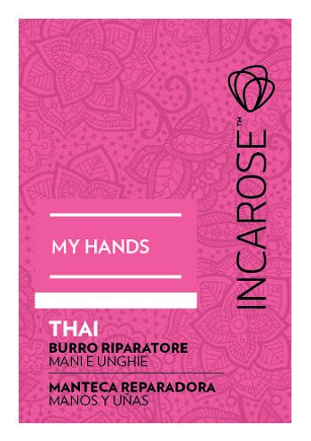 Incarose my hands thai burro riparatore mani e unghie 40 ml