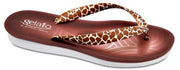 Infradito gelato giraffe con plantare indossabile cola 41/42