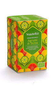 Infuso in filtro agrumi di sicilia bio 1 pezzo