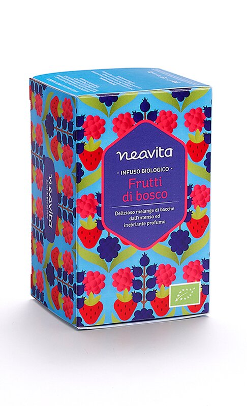 Infuso in filtro frutti di bosco bio 1 pezzo