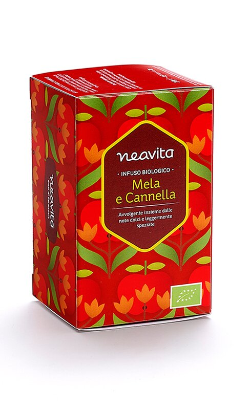 Infuso in filtro mela cannella bio 1 pezzo