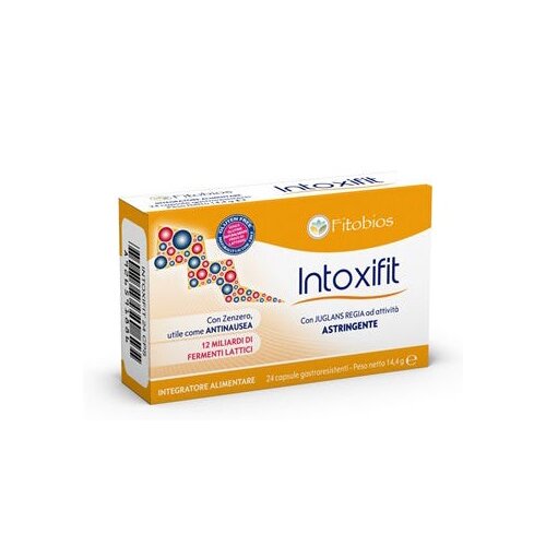 Intoxifit 24 capsule gastroresistenti 600 mg