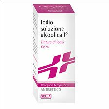 Iodio (sella) soluzione cutanea 50 ml 7% + 5%