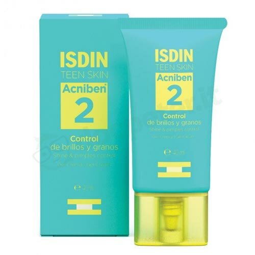 Isdin Acniben Repair Facia Gel Crema Viso Trattamento Lenitivo e Riparatore 40 Ml