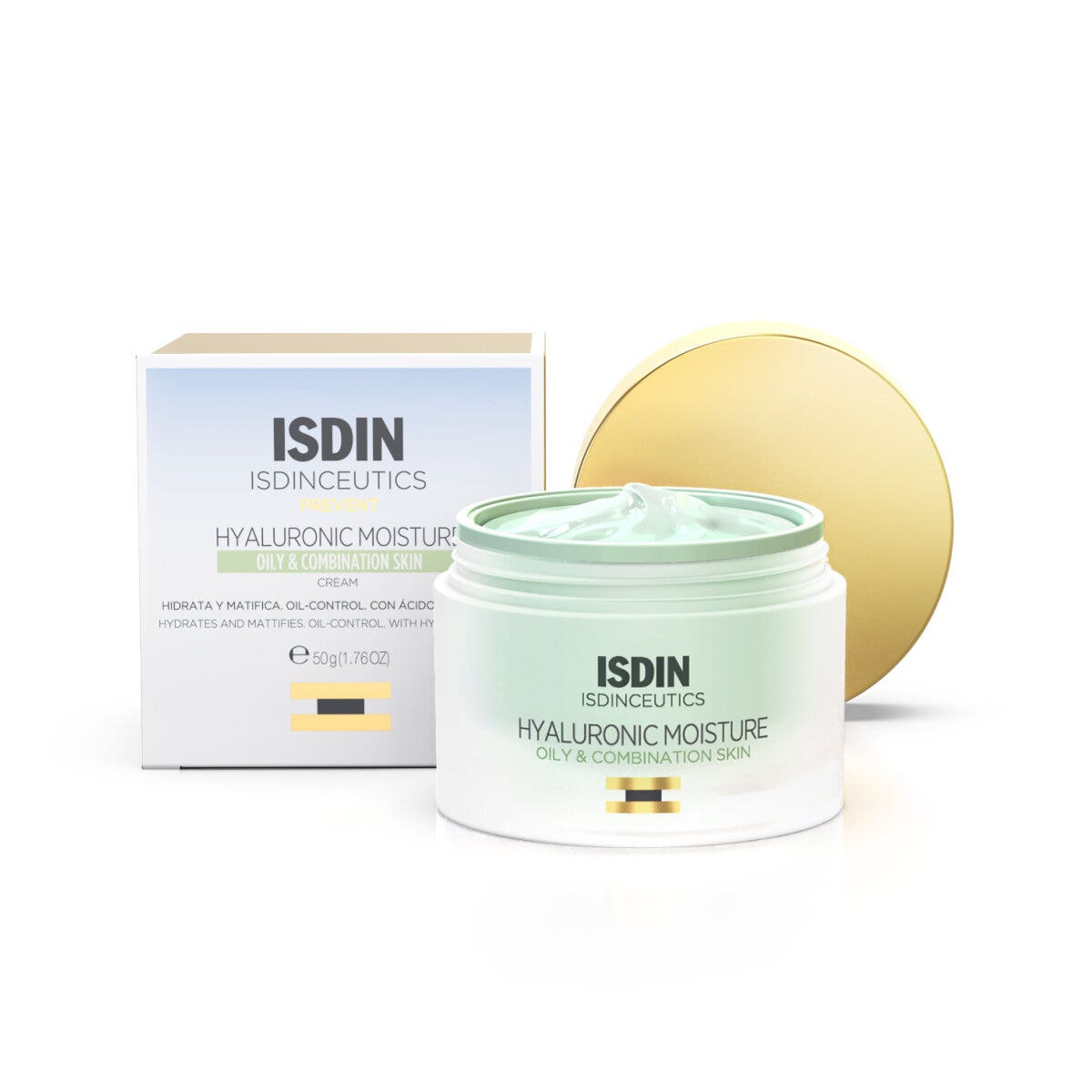 Isdin isdinceutics hyaluronic moisture pelle mista/grassa 50ml