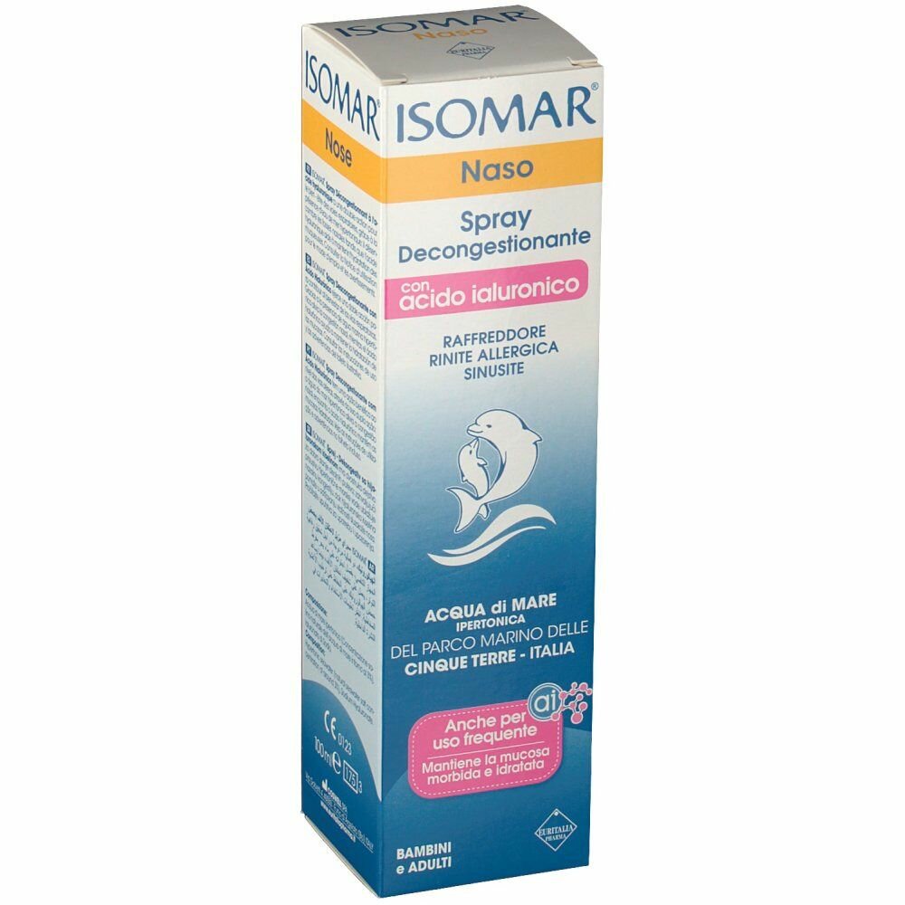 Isomar spray decongestionante acido ialuronico 100 ml