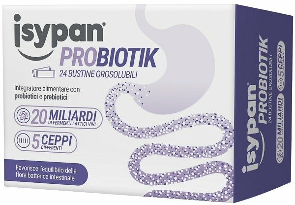 Isypan probiotik 24 bustine orosolubili 1 g