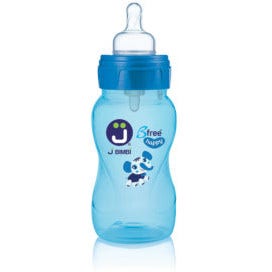 J bimbi bfree me blu 260ml bib