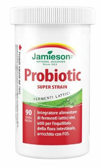 Jamieson probiotic super strain 90 capsule vegetali