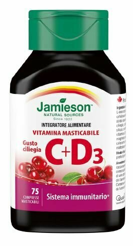 Jamieson vitamina c 500 + d 75 compresse