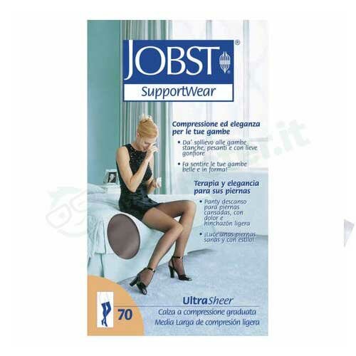 Jobst ultrasheer 70 denari 10-15 mmhg collant naturel taglia 3