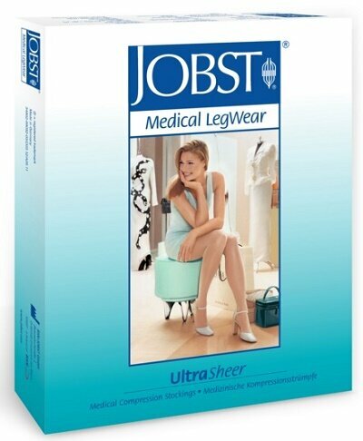 Jobst us 15-20 mmhg collant elastico sabbia taglia 4