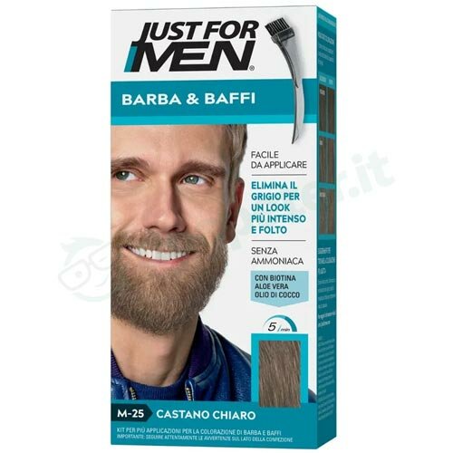 Just For Men Barba & Baffi M25 Castano Chiaro 51g