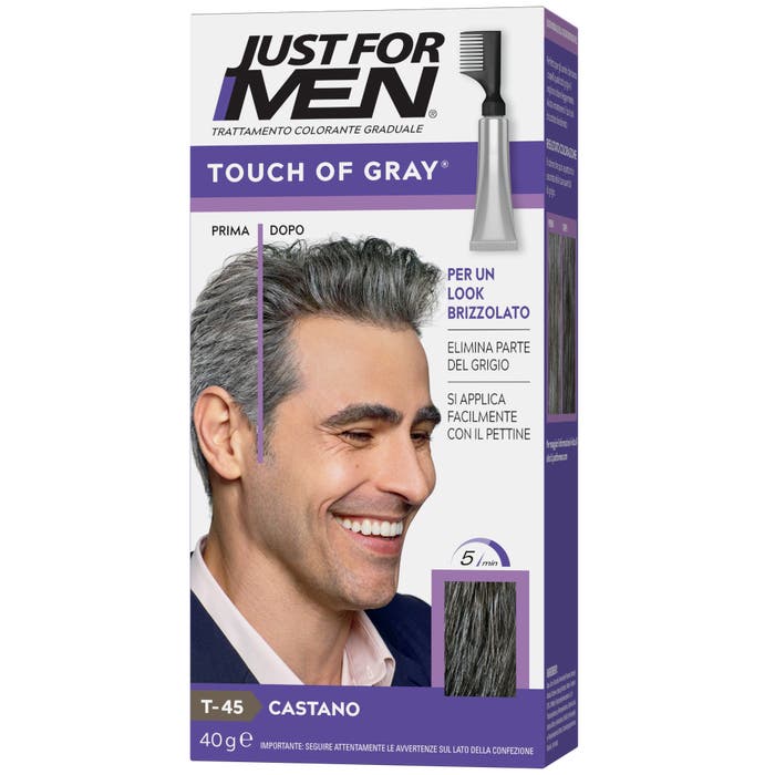 Just for men touch of gray castano 40 g