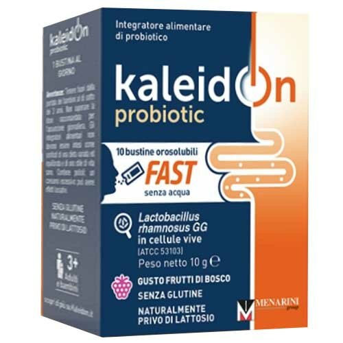 Kaleidon Probiotic Integratore Ai Frutti Di Bosco 10 Bustine 