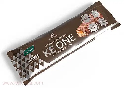 Ke One Barretta Iperproteica Low Sugar Gusto Creme Caramel 60g