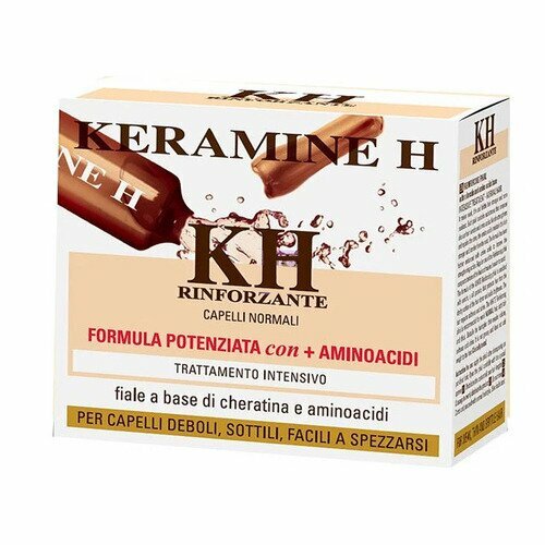 Keramine H Trattamento Rinforzante Capelli Normali 10 fiale 10ml